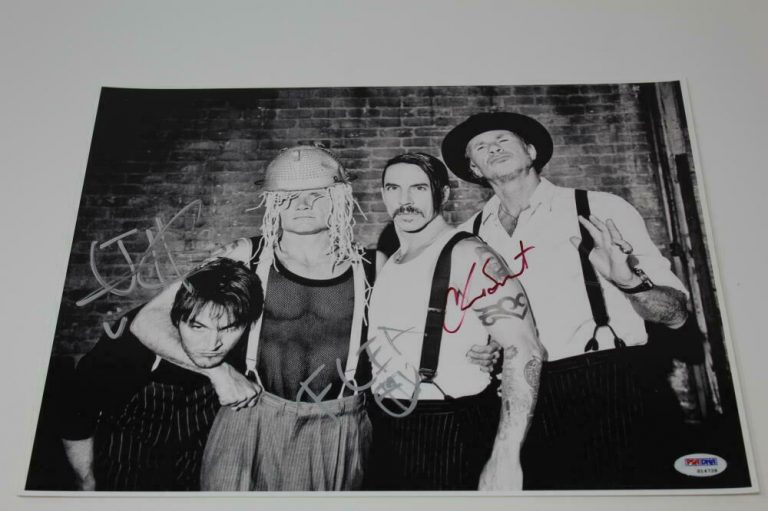 Unveiling the Charm of Red Hot Chili Peppers Autographs